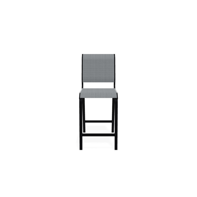Tabouret de bar 26 po Holna, Noir texturé, Rocher