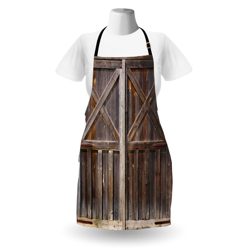 No Pattern Bib Apron