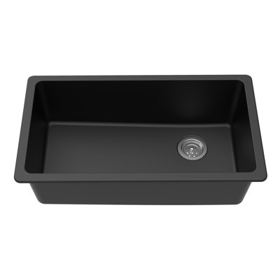 Évier de cuisine en granite L 33 po x l 19 po encastrable