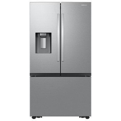 26 Cubic Feet Mega Capacity Counter Depth 3-Door French Door Refrigerator with Four Types of Ice -  Samsung, RF27CG5400SR