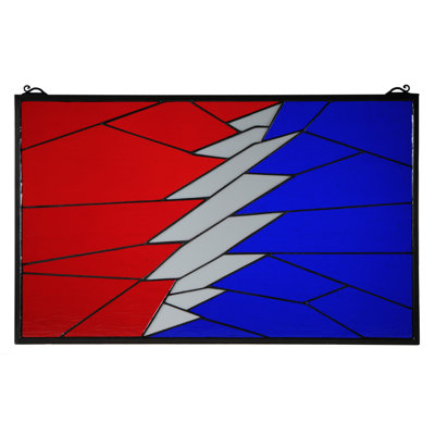 Greatful Dead Stained Glass Window