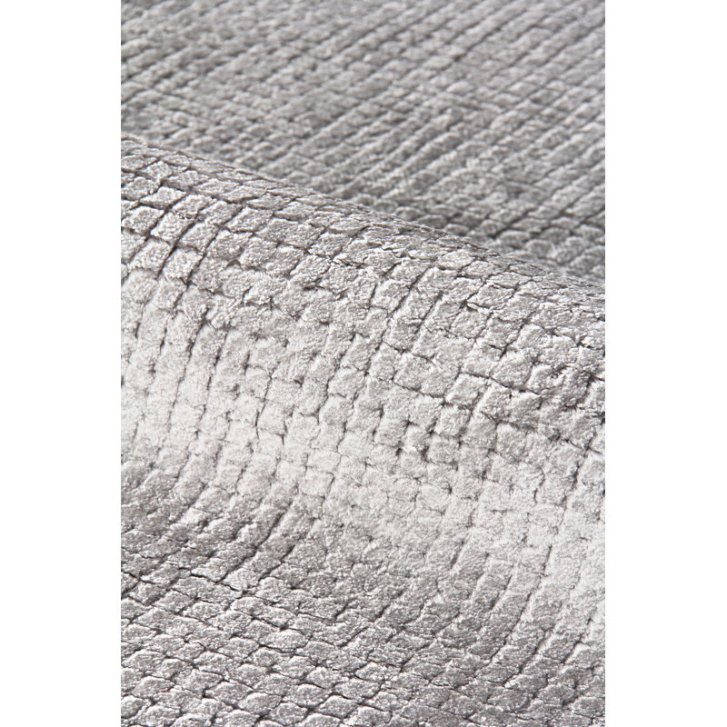 Pearl Hand Woven Geometric Area Rug, Rectangle 9' x 12'