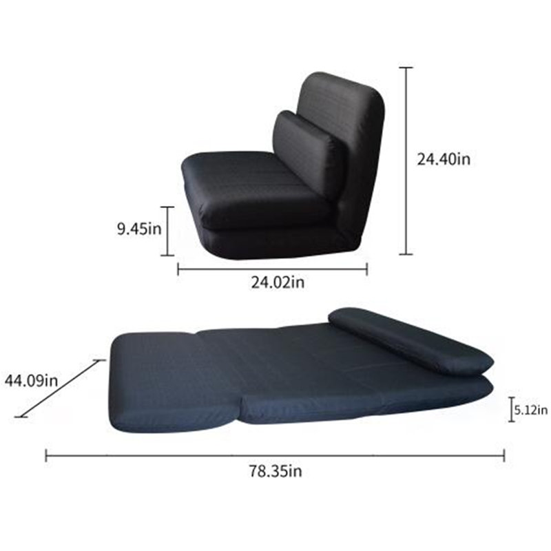 Fauteuil de jeu Trule en noir