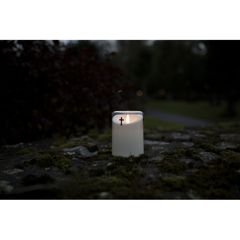 Unscented Flameless Pillar Candle