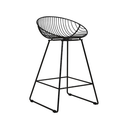 Brooklane Counter Stool with Metal Frame