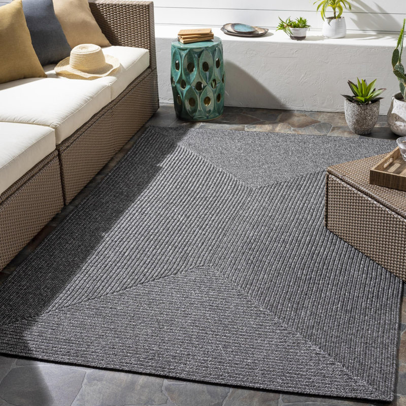 Leroux Indoor / Outdoor Rug, Rectangle 2' x 3'