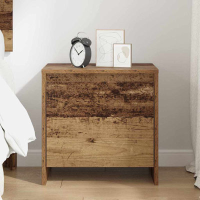 Bedside Cabinet 45 X 34 X 44.5 Cm Engineered Wood