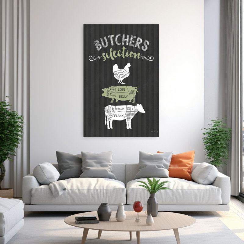 Art de la vache contemporaine, H 60 po x l 40 po