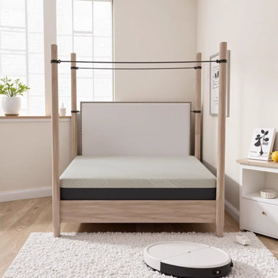 Matelas en mousse viscoélastique gélifiée ferme Omne Sleep