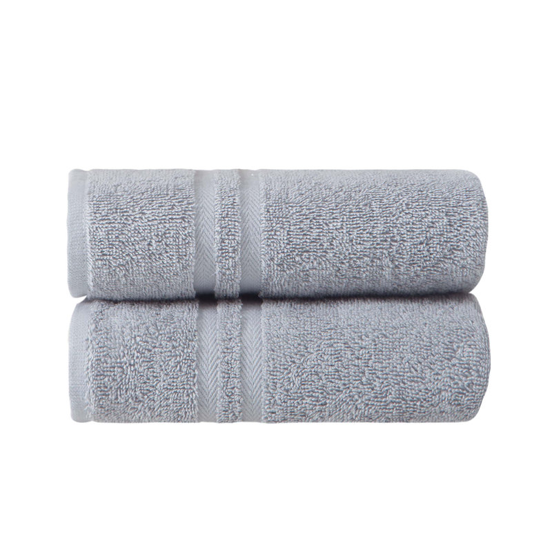 Hollington Turkish Cotton Hand Towel, Gray
