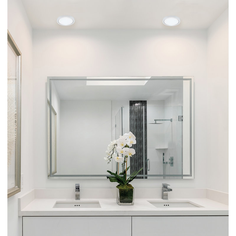 Eon 14'' LED Flush Mount - 28W - White, 28, 0.88" H x 14" W x 14" D, White