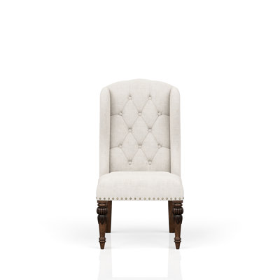 Fauteuil à oreilles rembourré, gris, traditionnel et gris pour une stabilité fiable