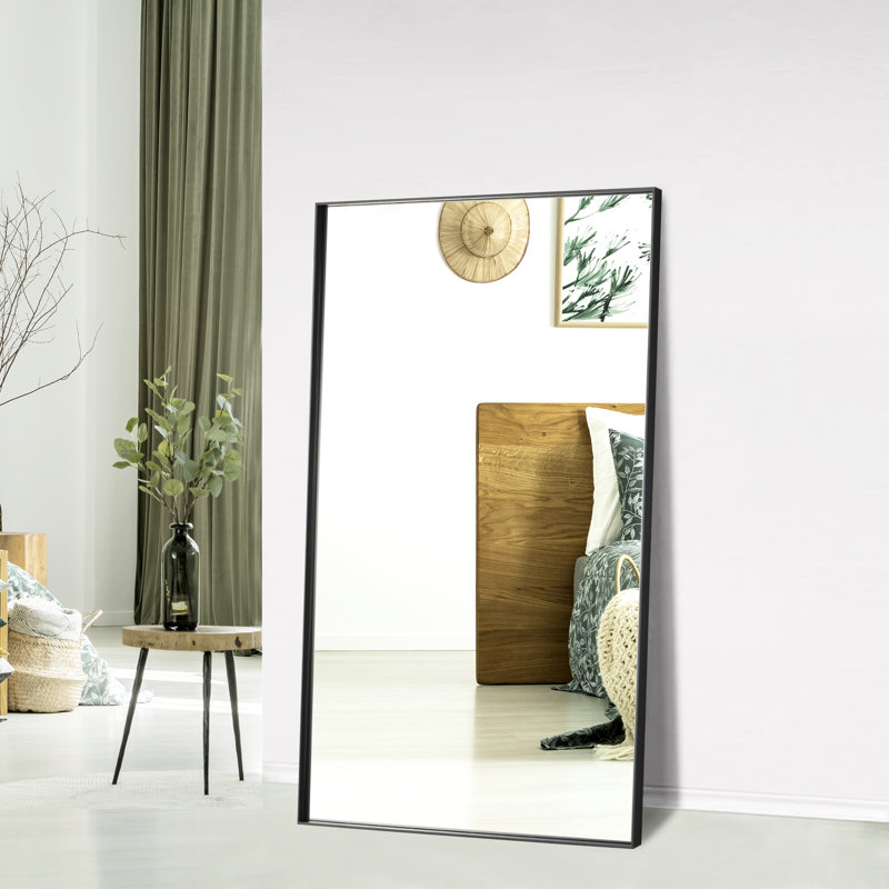 Mckaylin Balhar Rectangle Metal Framed Full Length Mirror, 36" x 58"