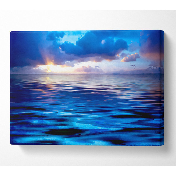 House of Hampton The Ocean at Daybreak - Wrapped Canvas Art Prints ...