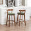 Tabouret de bar en bois massif Nordic-1044990160