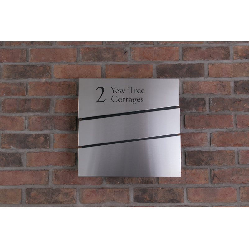 Serana Steel Wall Mounted Letter Box, Yes