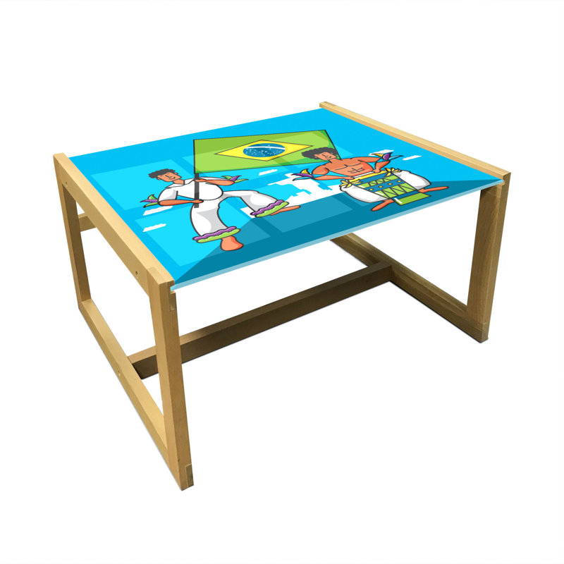 Jabriyah Sled Coffee Table, 62cm H x 74cm W x 40cm D
