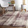Tapis taupe abstrait Alderamin
