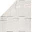  Tapis rayé gris et blanc fait à la main Tinsin IVA02 (9 pi x 12 pi)-199409905