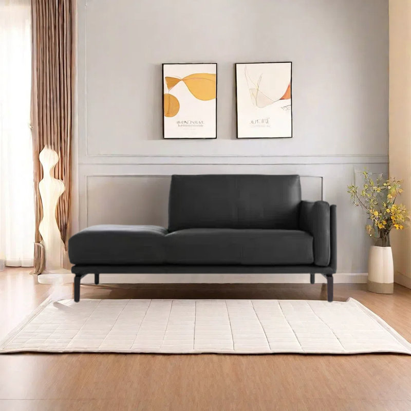 Chaise longue et mousse haute densité