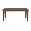 Table de salle à manger contemporaine avec rallonge 1 pièce