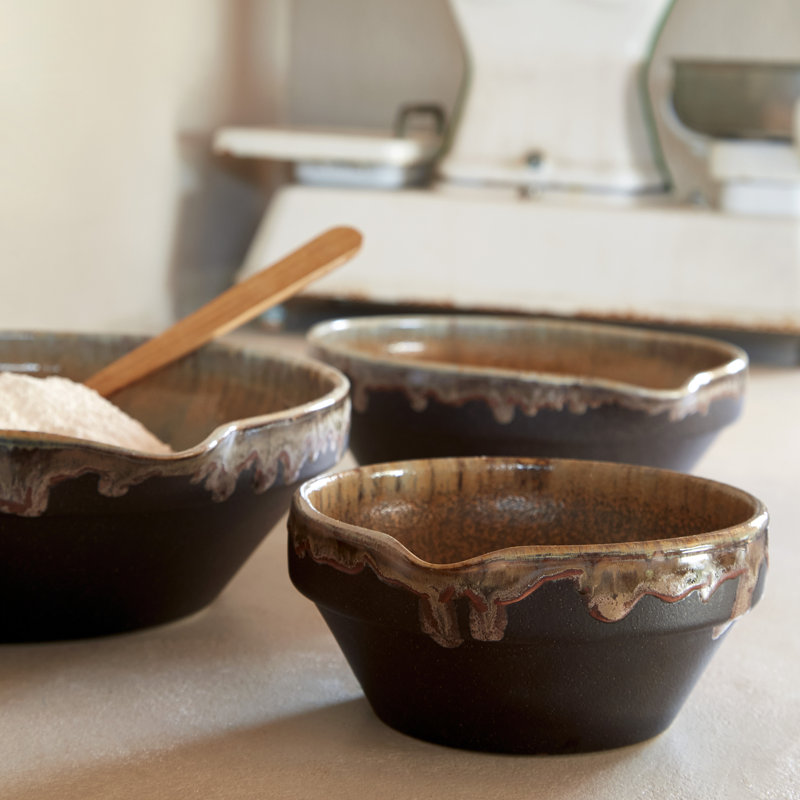 Poterie 29 oz Bol à céréales en grès fait à la main