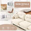 Canapé modulaire en chenille Cloud Causeat