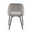 Vendrina Velvet Dining Chair with Steel Legs-1001429899