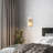 Daine 1-Light Iron Textured Glass Wall Sconce