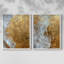 Série ABSTRACT Cxxxix - reproduction encadrée de qualité supérieure - prête à être accrochée - aucun clou requis - aucun clou requis-590127482-590127476