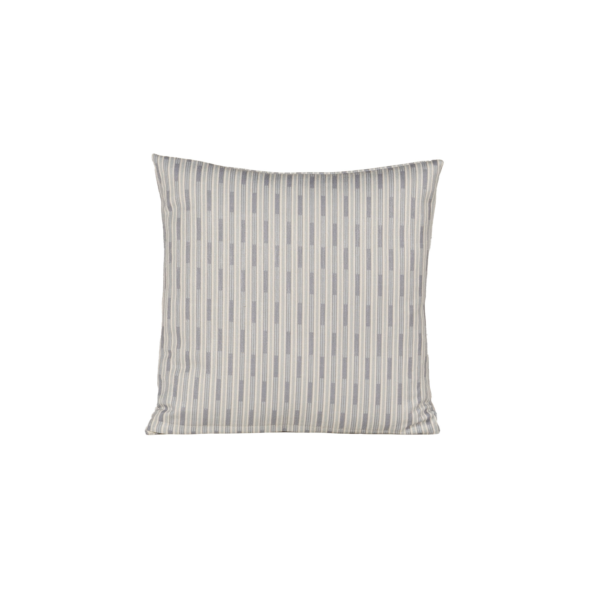 Benton Stripe Accent Pillow, Blue, Square 20", Polyester