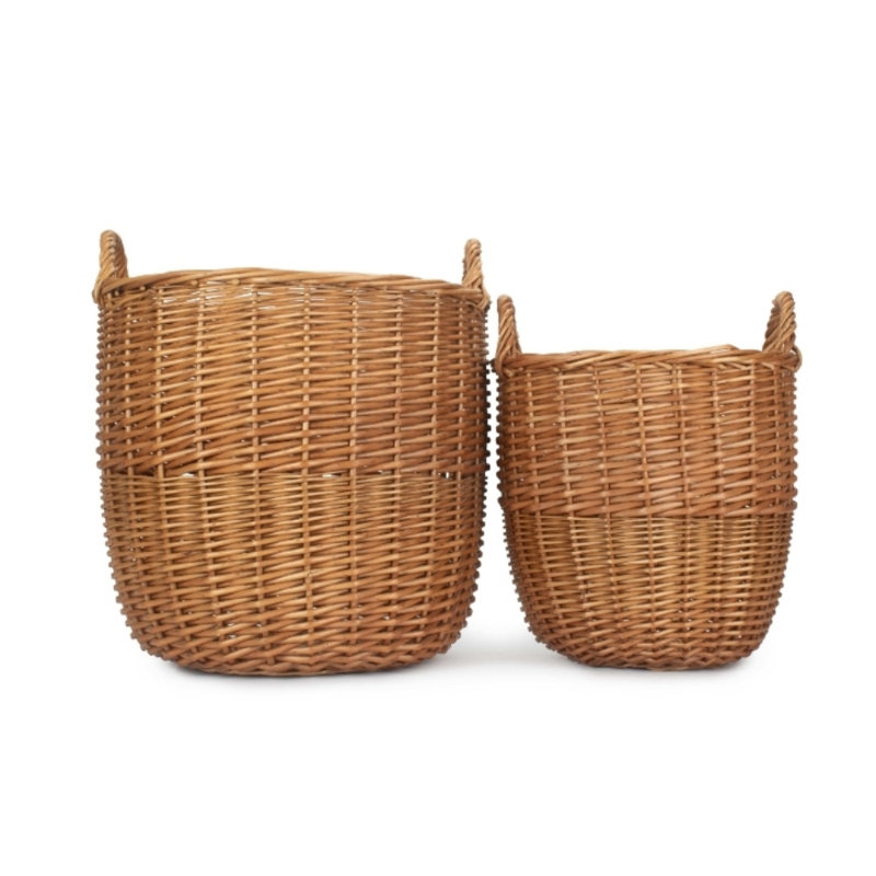 August Grove Wicker Decorative Basket