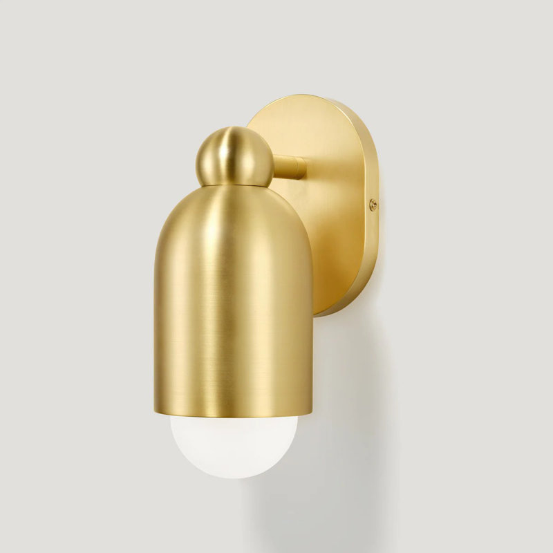 JENSEN Single Wall Sconce, Brass