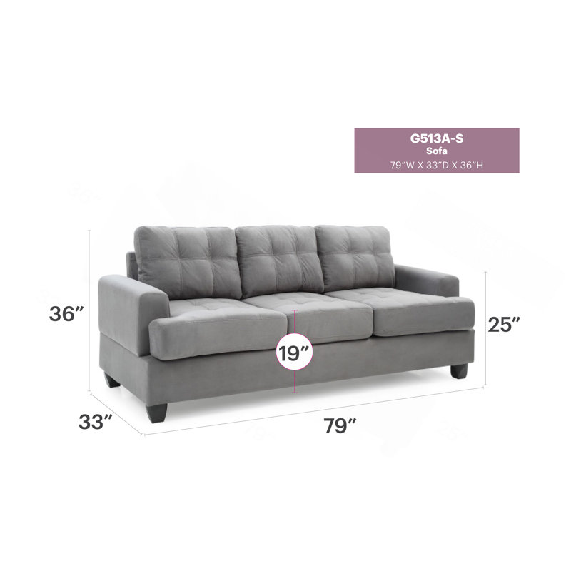 Sandridge G513A-S Sofa , GRAY