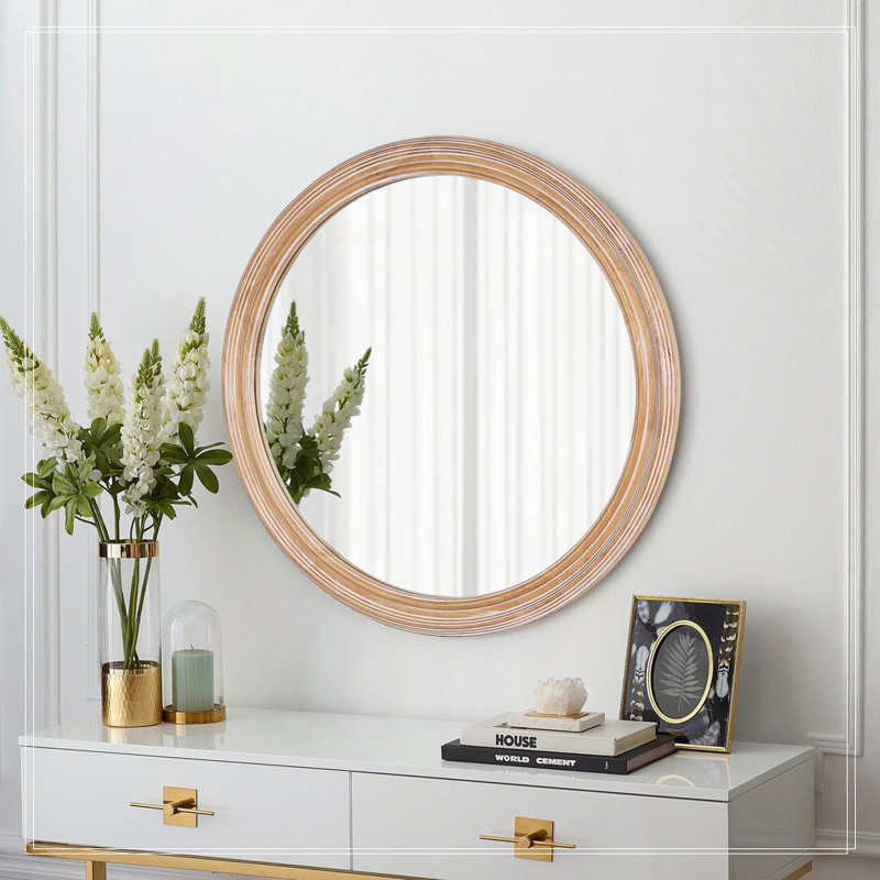 Miroir mural 27,5 po, 23,62 po x 23,62 po