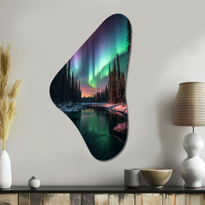Griezmann - Canada Boomerang Shape Assymterical Metal Wall Art
