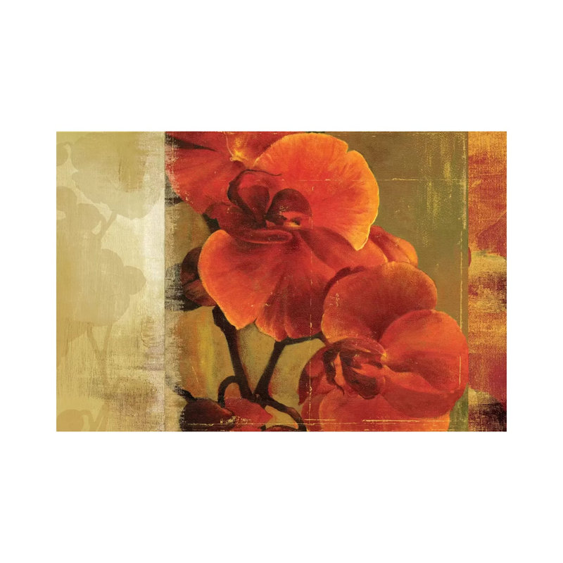 Crimson Delight by Asia Jensen - Wrapped Canvas Print, 66.04 cm H x 45.72 cm W x 3.175 cm D