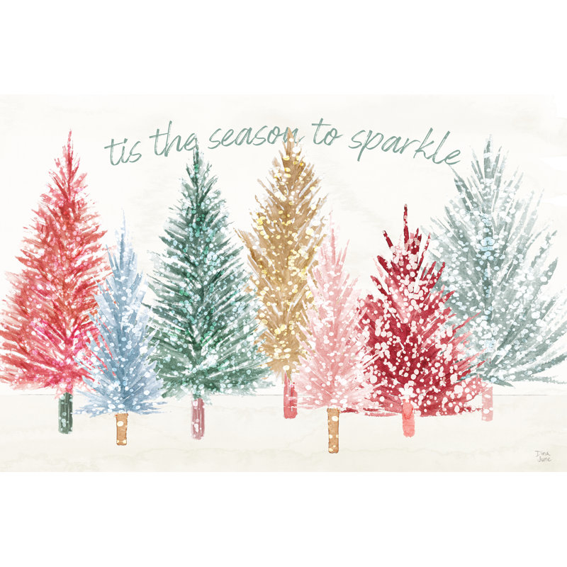 Holiday Sparkle I by Dina June - Wrapped Canvas Painting, 81cm H x 122cm W x 3.8cm D