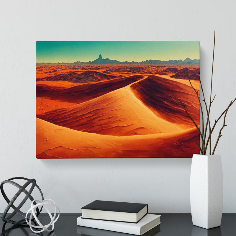 Unforgettable Desert - Wrapped Canvas, 50cm H x 76cm W x 3cm D