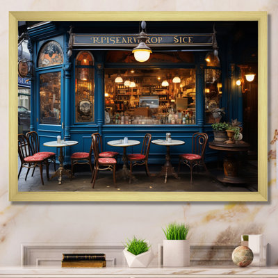 Mashanna France Parisian Cafe Blues - France, art mural