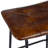 Reza 24" High Leather Tufted Bar Stool-904454853