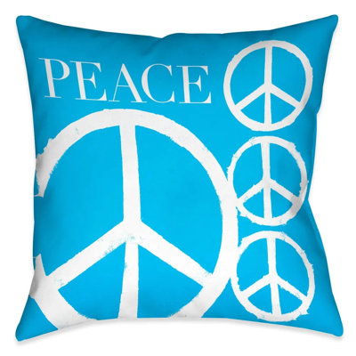 Coussin décoratif Peace