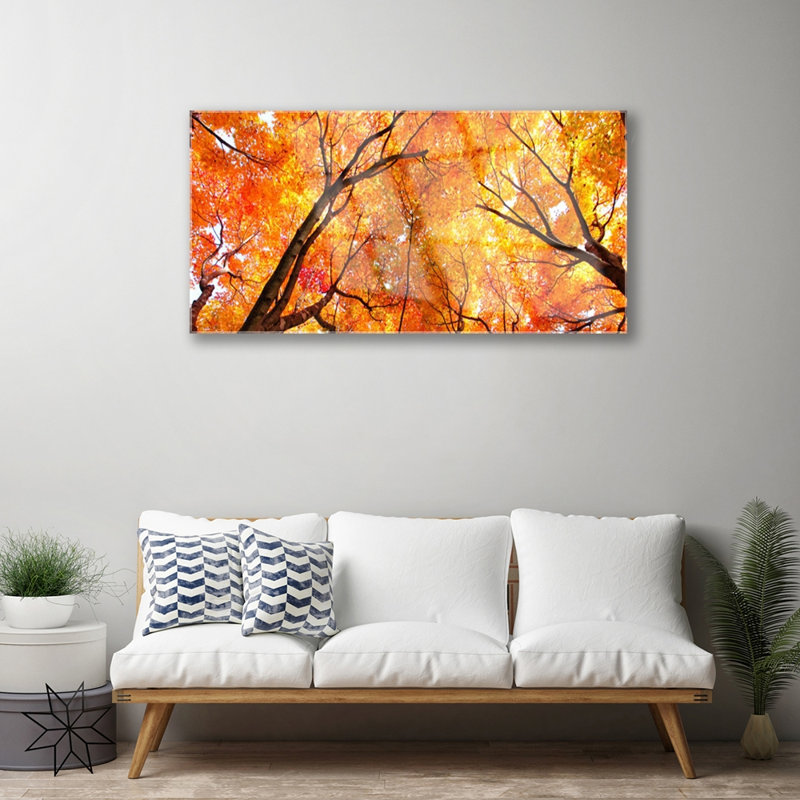 Nature Trees - Unframed Photograph on Glass