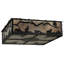 Wolf on the Loose 8 - Light Flush Mount