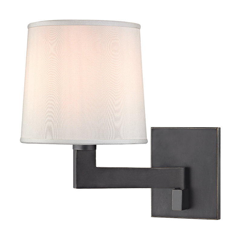 Fairport Flush Mounted Sconce, 11.25" H x 7.5" W x 10.5" D, Old Bronze