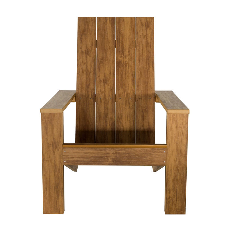 Chaise Adirondack en plastique pour l'extérieur