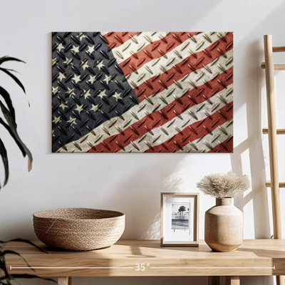 Drapeau américain Borges Steel Mat