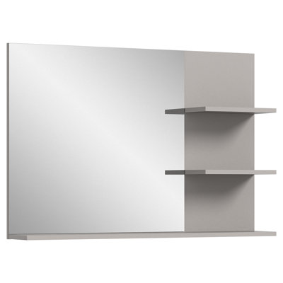 Payeton Rectangle Vanity Mirror with Shelves