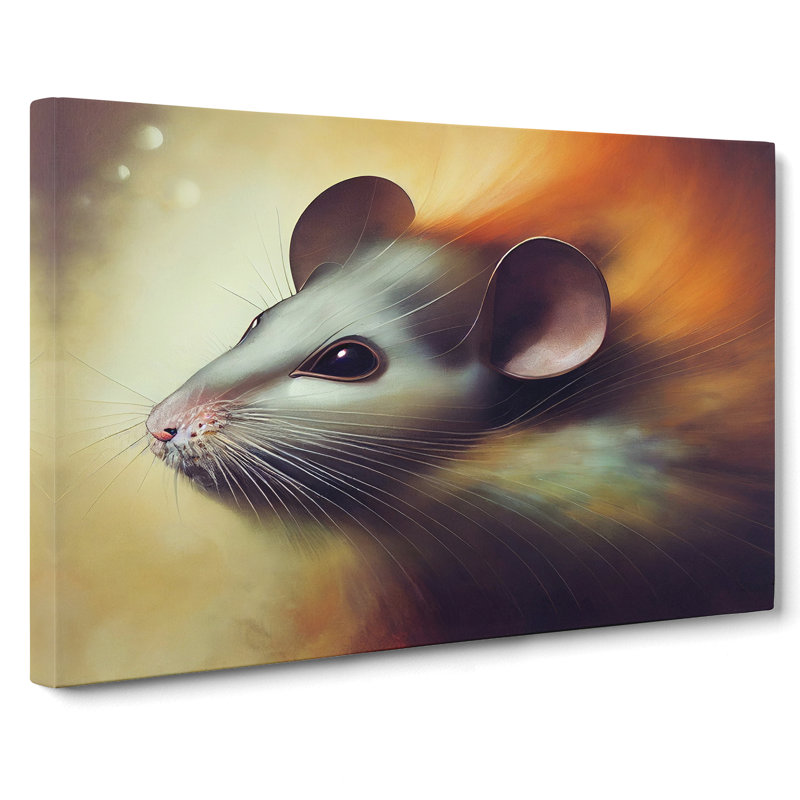Mouse - Wrapped Canvas