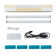 LEPOTEC 3Colors 64 LED with 10 Levels Brightness Plug in Under Cabinet Lighting